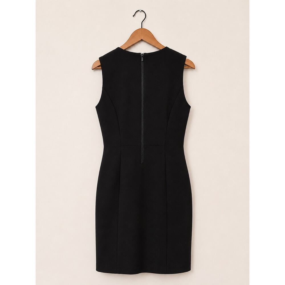 NWT Liverpool Los Angeles Black Sheath Dress Sleeveless Career Work Office  Sz 8 - Picture 2 of 4